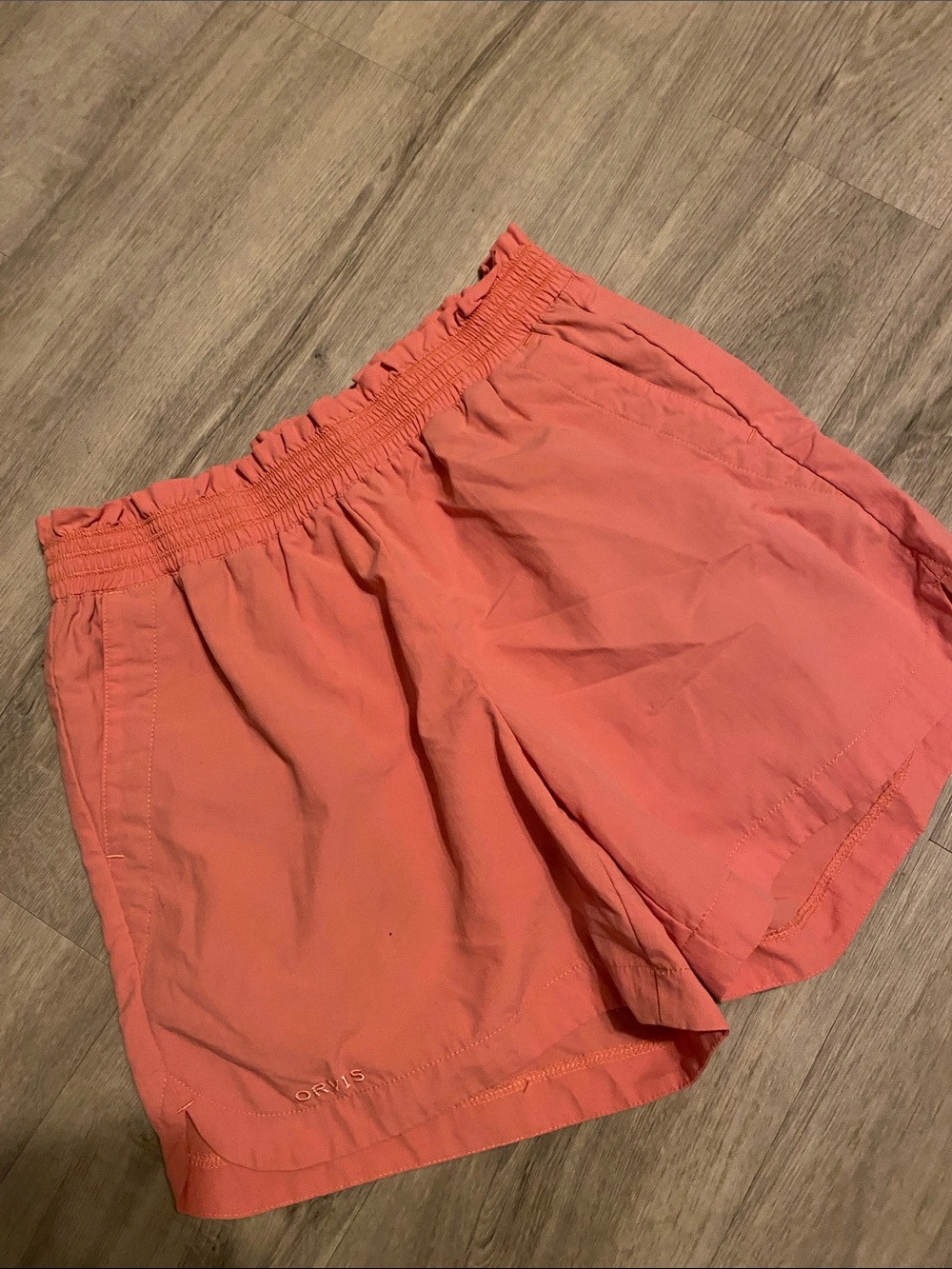 Orvis Coral Elastic-Waist Athletic Shorts